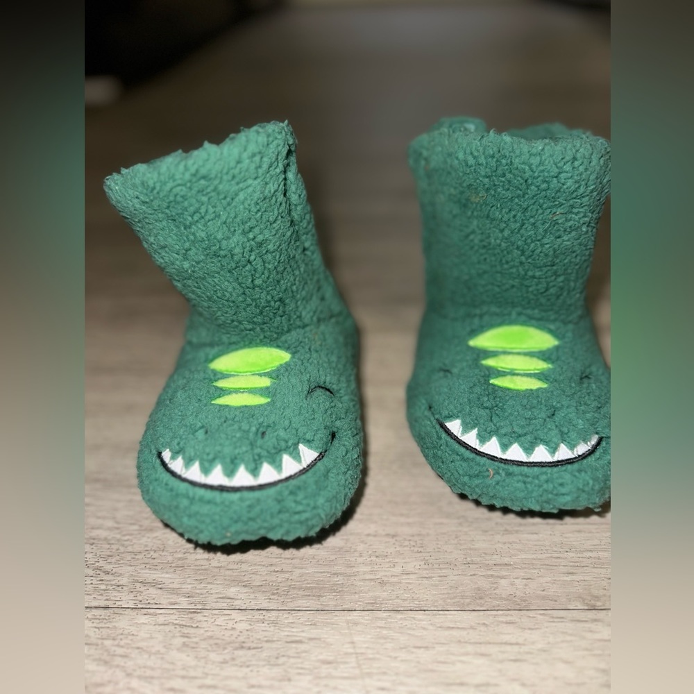 Dinosaur slippers (toddler)